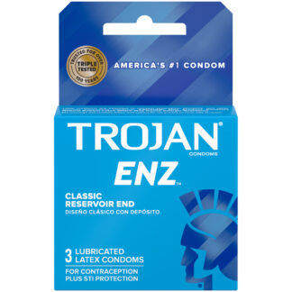 Trojan Enz Lubricatd (3ct)