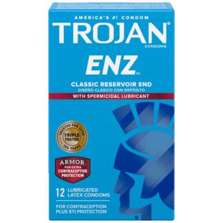 Trojan Enz Armor Spermicidal 12pk