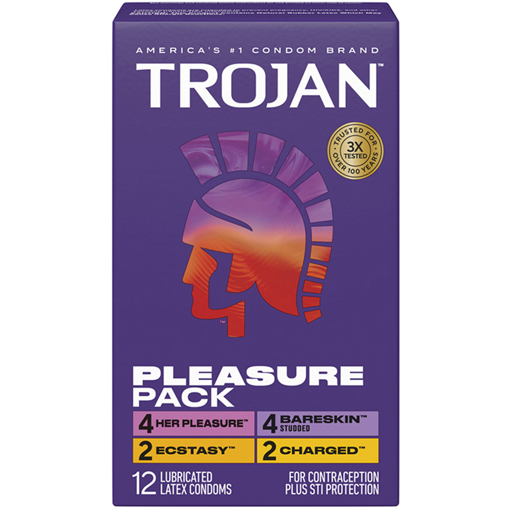 Trojan Pleasure Pack 12pk