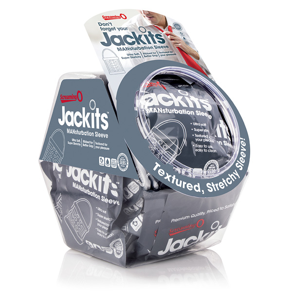 Jackits Mansturbation Sleeve In Candy Bowl 24 Ct Display