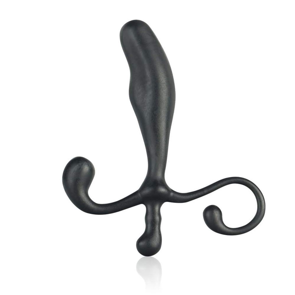 5" Male P-Spot Massager Black - Image 2