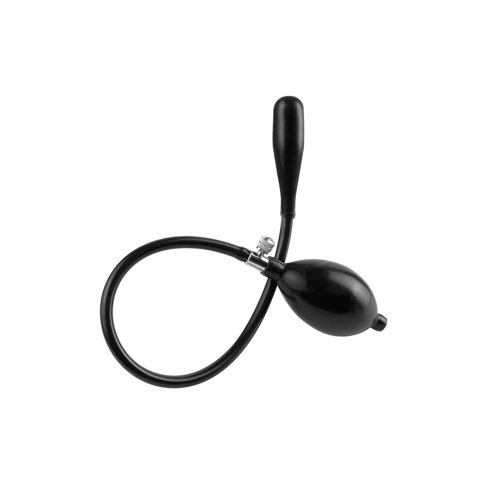 Anal Fantasy Collection Inflatable Silicone Ass Expander Black - Image 2