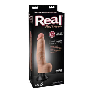 Real Feel Deluxe No. 6 8.5" Flesh