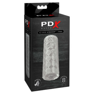 PDX Elite Ez Grip Stroker Clear