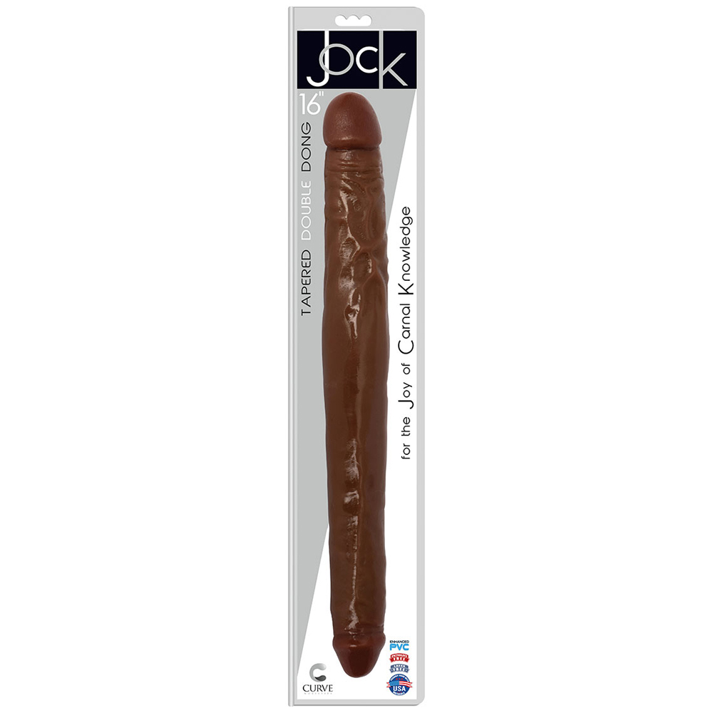 Jock 16" Tapered Double Dong Chocolate