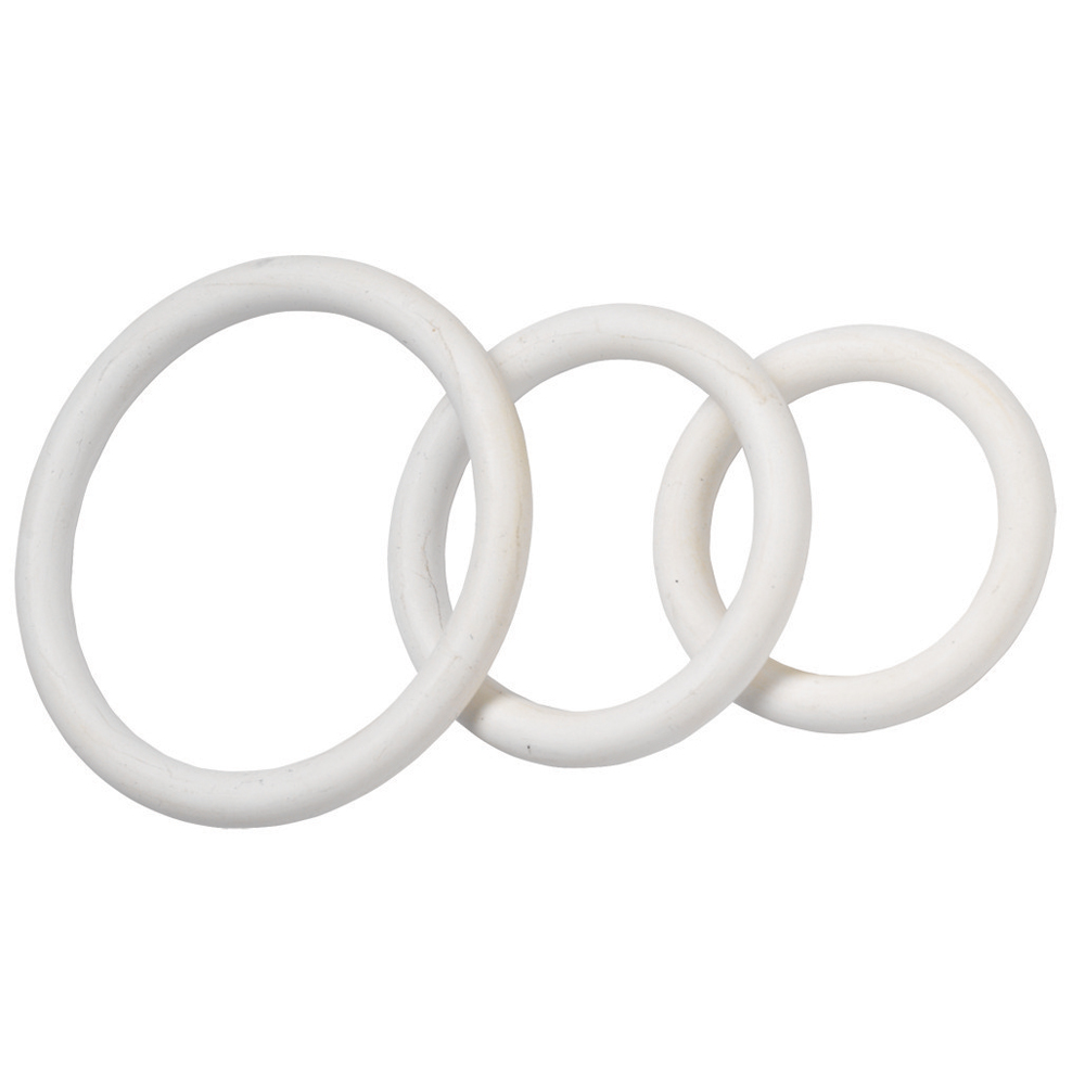 Nitrile C-Ring Set 1.25 1.5 2" - White