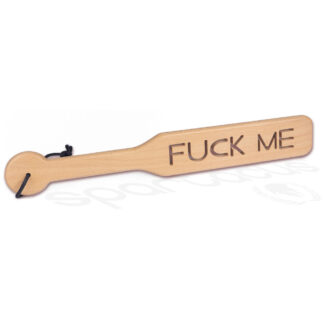 37.5 cm Zelkova Wood Fuck Me