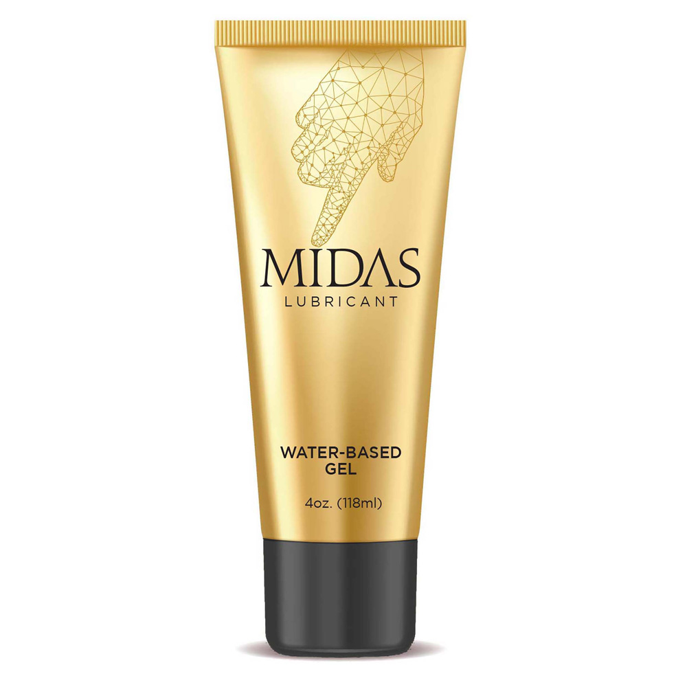 Midas Water Based Lubricant Gel 4 oz.