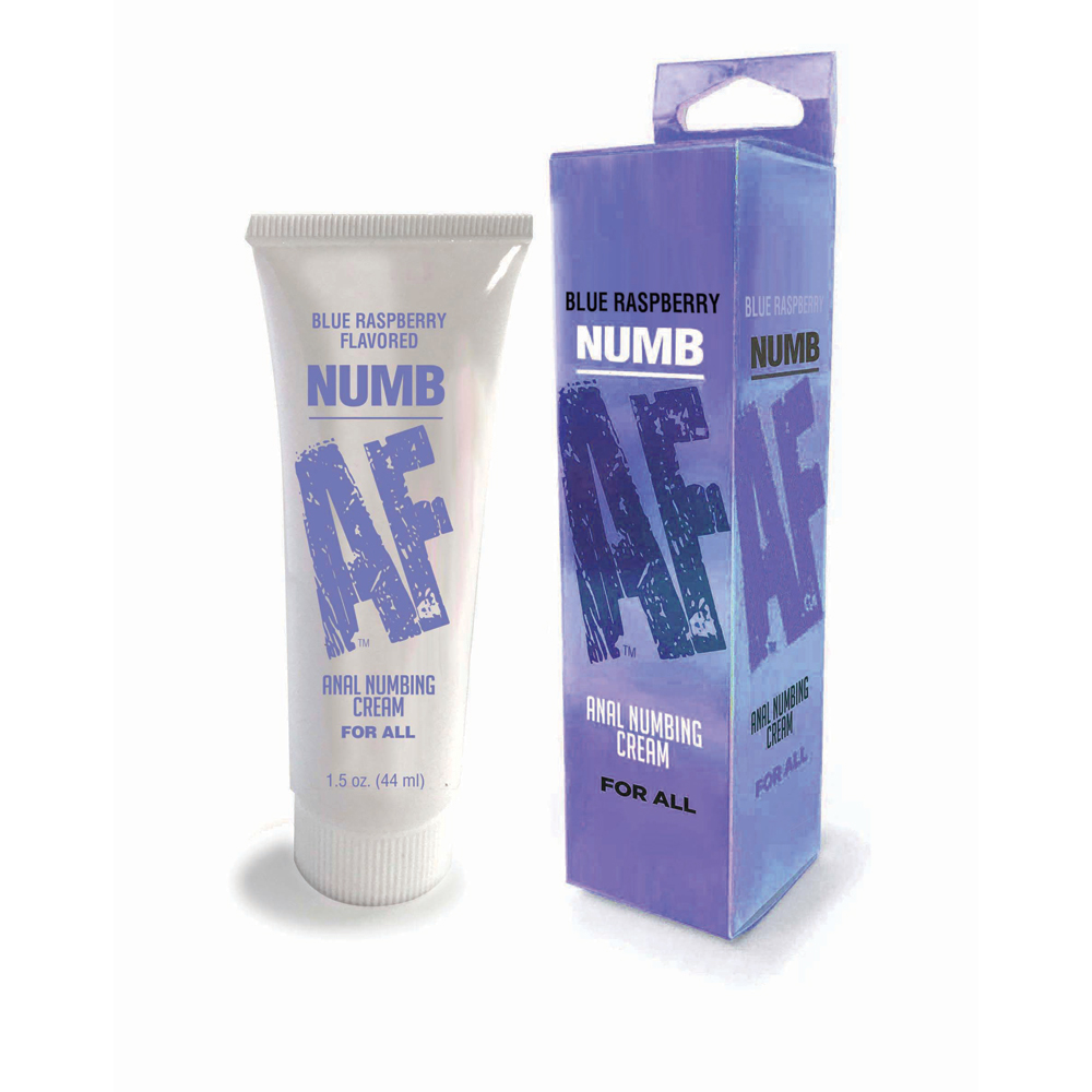 Numb Af Anal Desensitizer Blue Raspberry 1.5 oz.