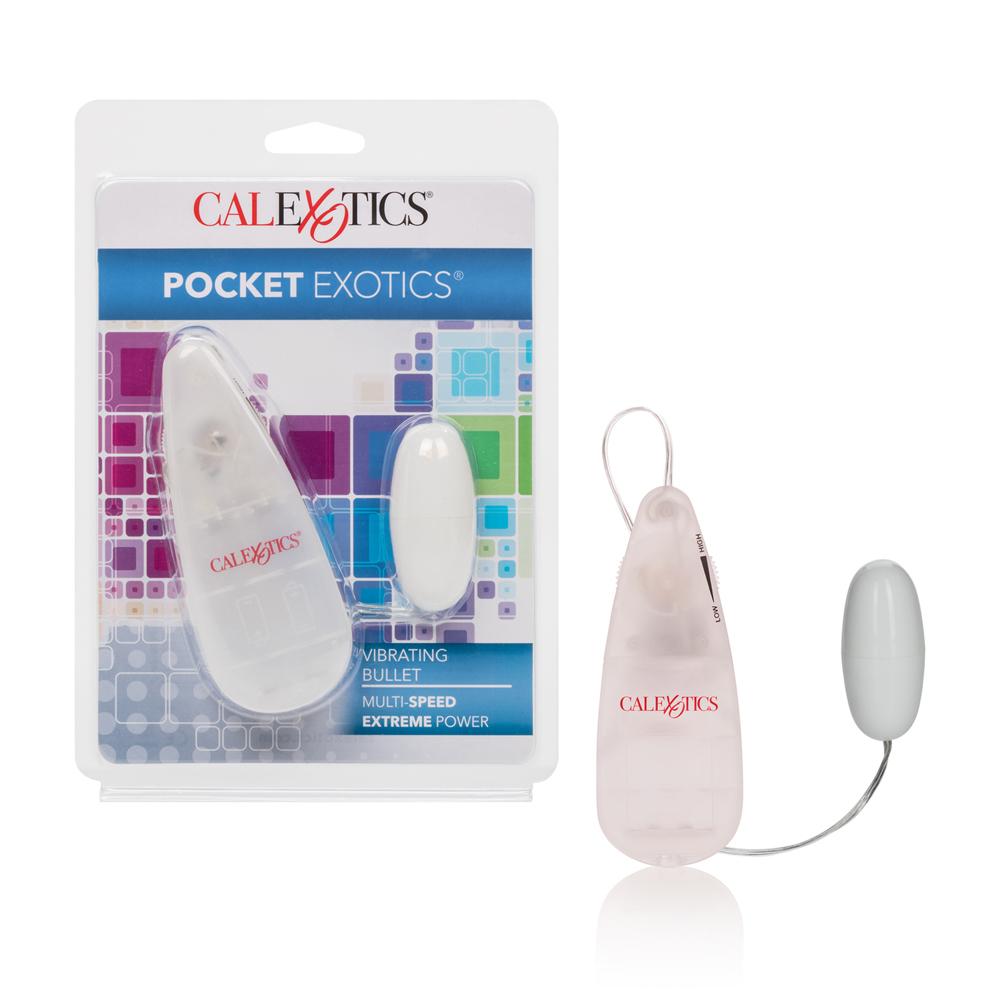 Pocket Exotics Vibrating Bullet Gray