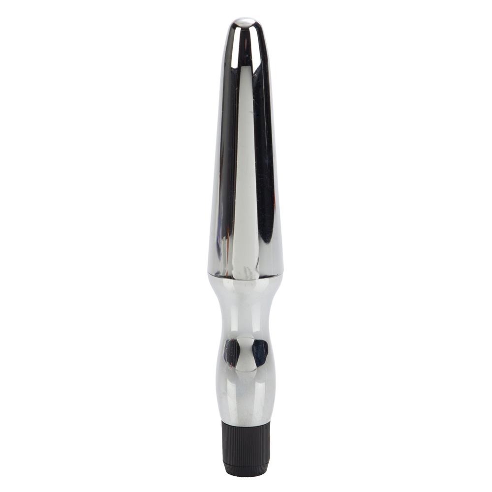 Vibrating Waterproof Anal Probe Silver - Image 2