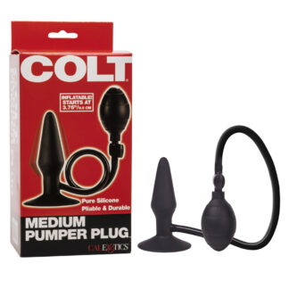 Colt Medium Pumper Plug Black