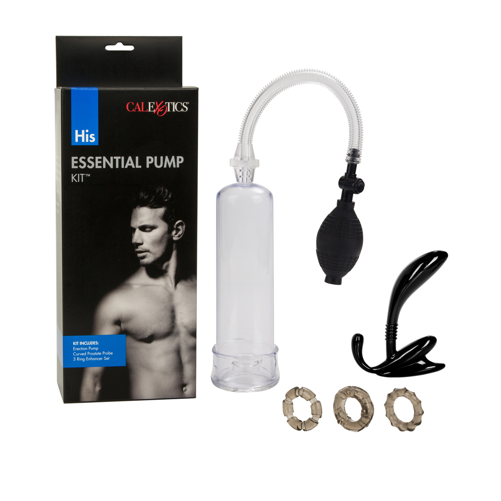 His Essential Pump Kit Clear