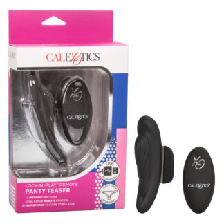 Lock-N-Play Remote Panty Teaser Black