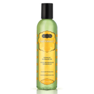 Naturals Massage Oil Coconut Pineapple 8 oz.