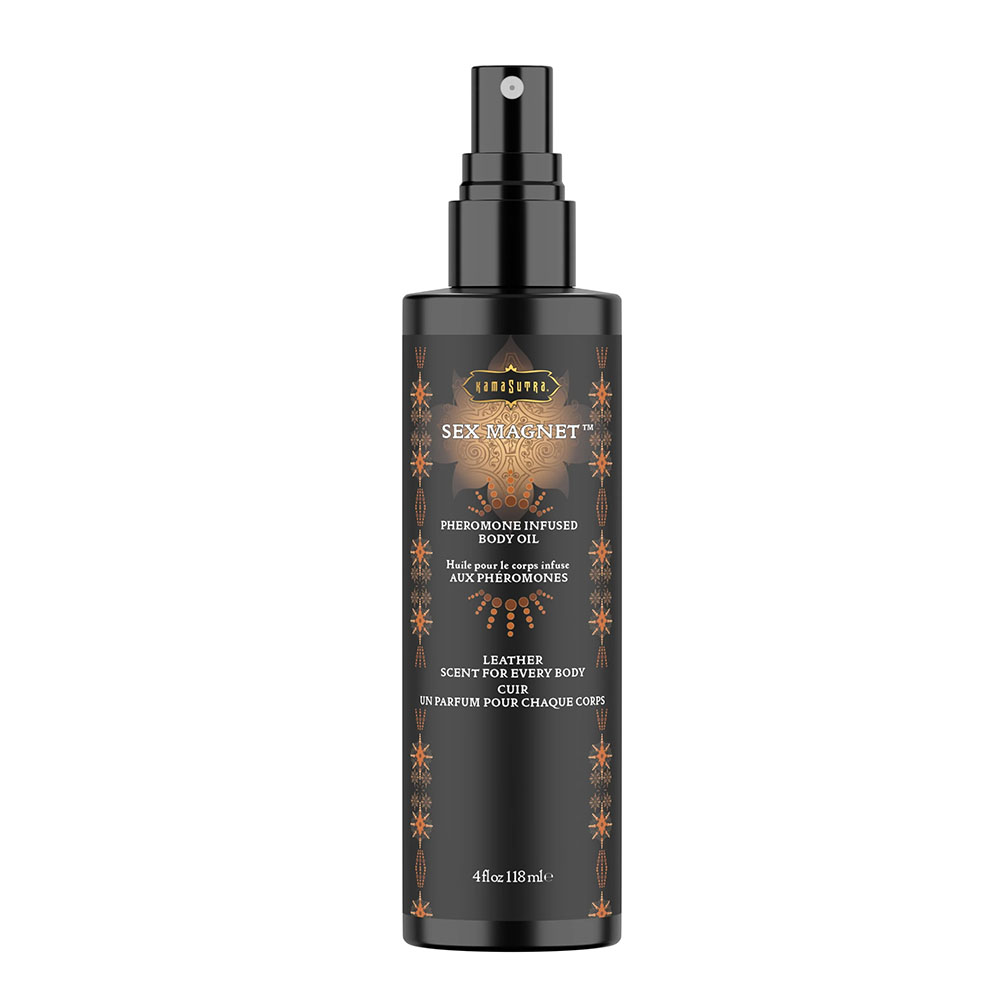 Sex Magnet Pheromone Body Spray Leather 4 oz.