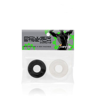 Power Stretch Donuts 2Pk -Blk/Clear