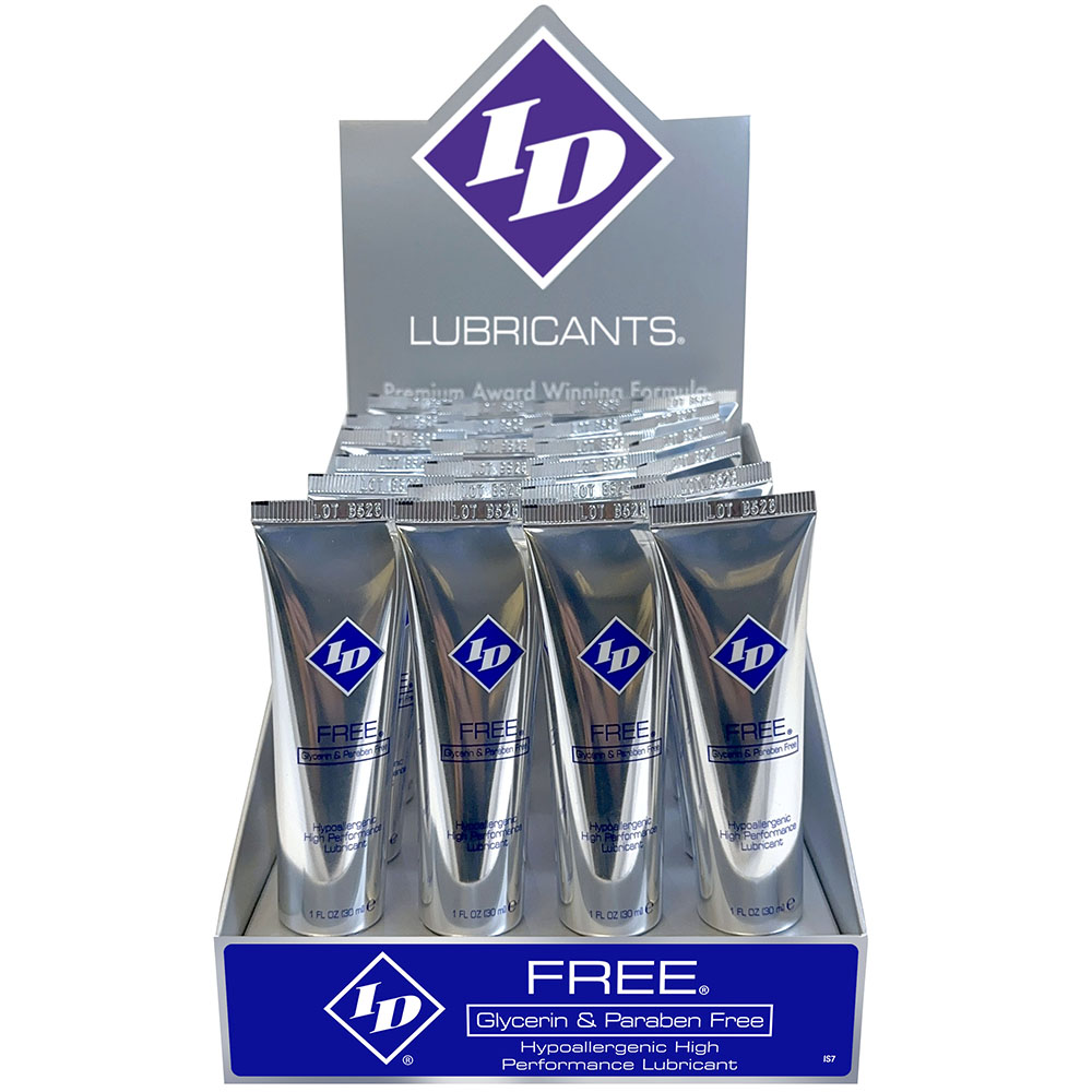 ID Free 1 oz. 24Ct Tube Display