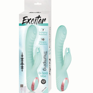 Exciter Thumping G Spot Vibe Aqua