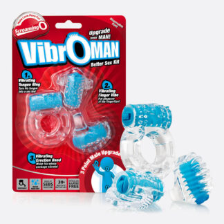 Screaming O Vibroman Blue 1 Ct