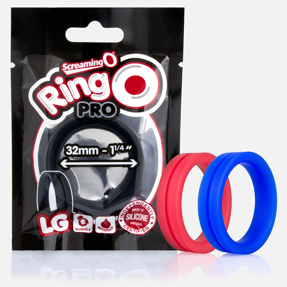 Ring O Pro Lg Black 1 Ct