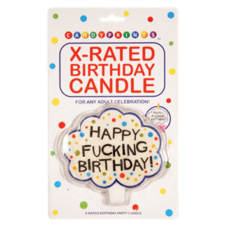 X-Rated Birthday Party Candle