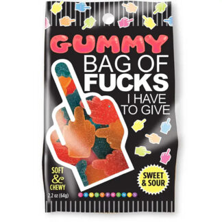 Bag Of Fucks I Have To Give Sour Gummies