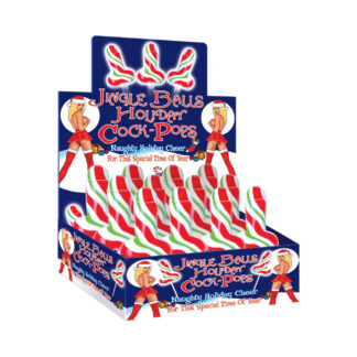Jingle Balls Holiday Cock Pops 12Pc Display
