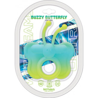 Wet Dreams Buzzy Butterfly Dual Color Cock Ring