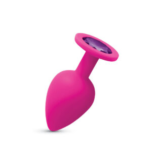 Viben Gemma Purple Gem Pink Silicone Plug Large