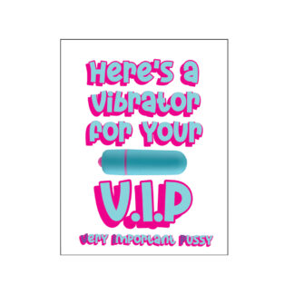 VIP NaughtyVibes Greeting Card