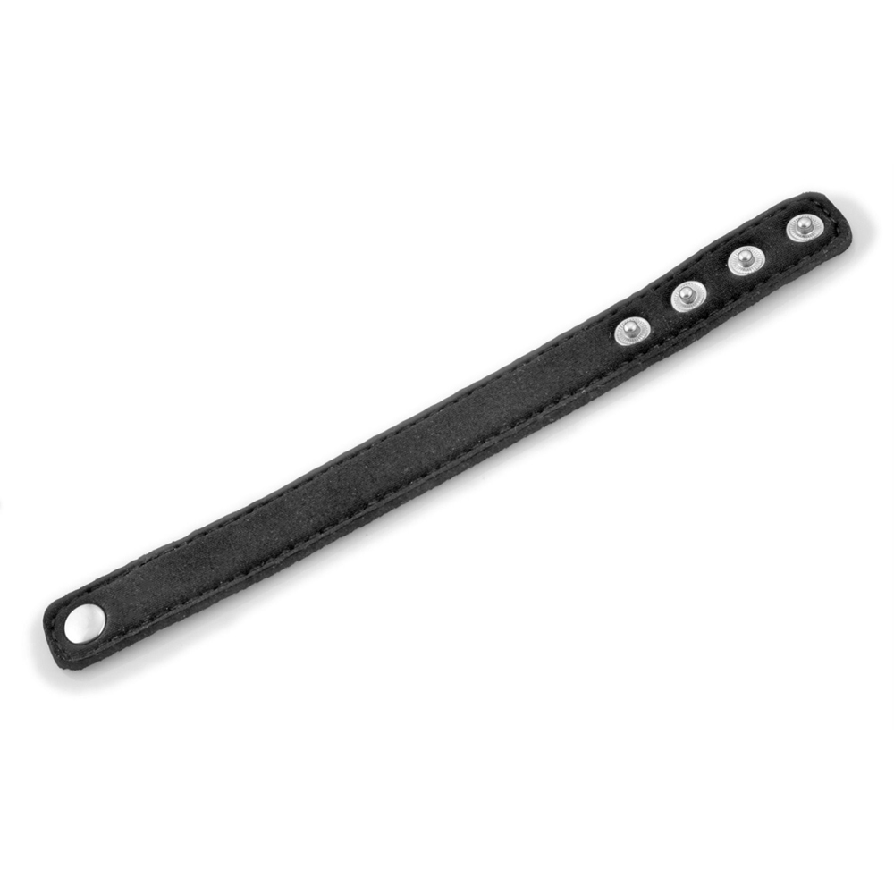 Neoprene Snap Cockrings - Black - Image 3