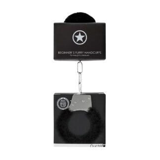 Ouch! Beginner's Handcuffs Furry Black